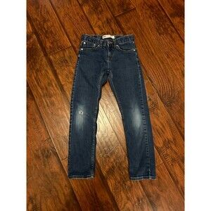 Levi's Boys 502 Regular Taper Jeans Medium Denim Blue Wash Size 10 Reg W25 L25